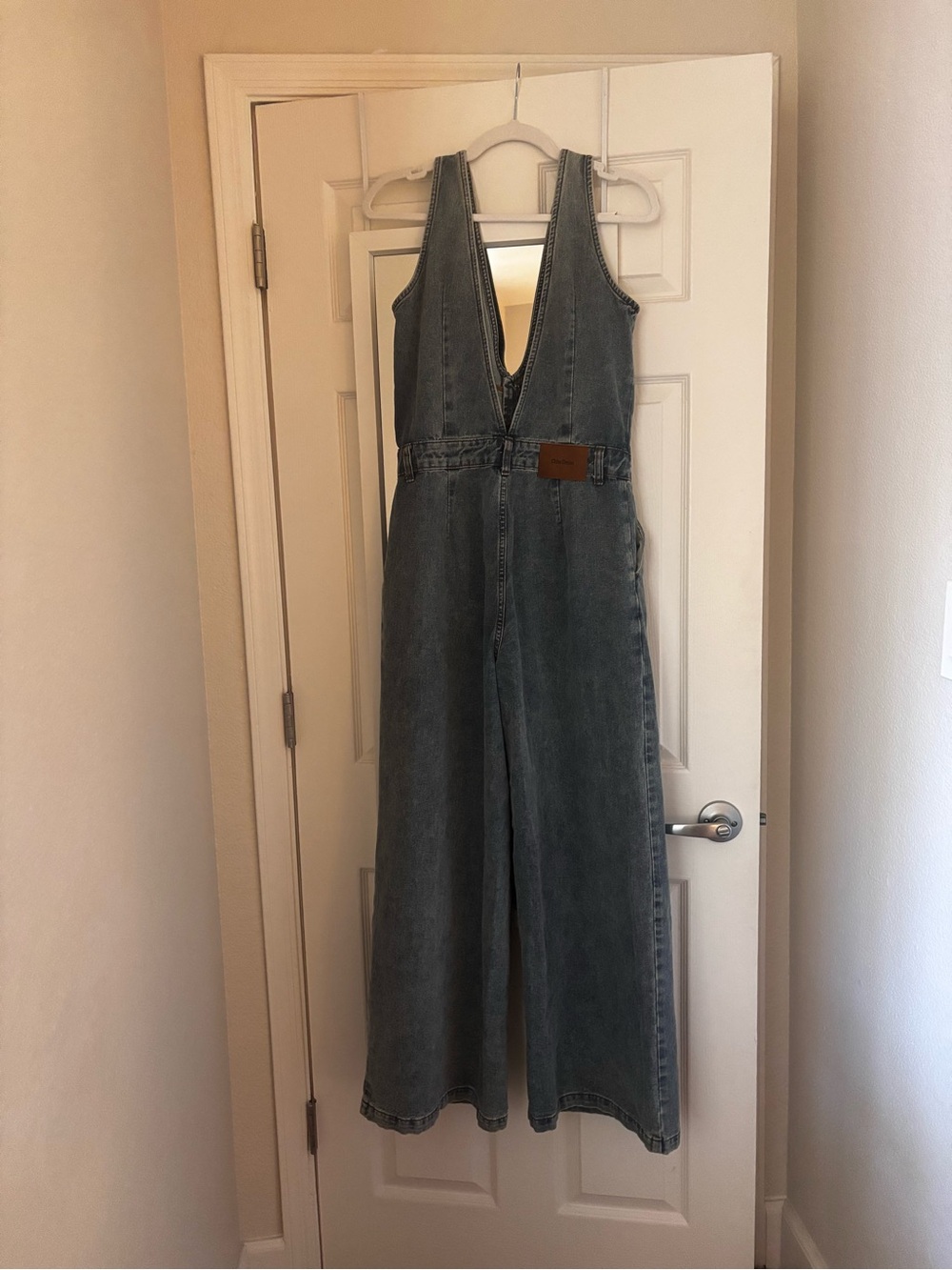 Denim Romper - Picture 5 of 6